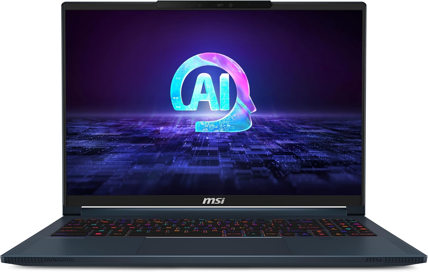 MSI Stealth 16 AI Studio 16” 240Hz QHD  Gaming Laptop: Intel Core Ultra 9, NVIDIA Geforce RTX 4070, 64GB DDR5, 1TB NVMe SSD, Thunderbolt 4, Cooler Boost Trinity , Win 11 PRO: Star Blue A1VGG-036US