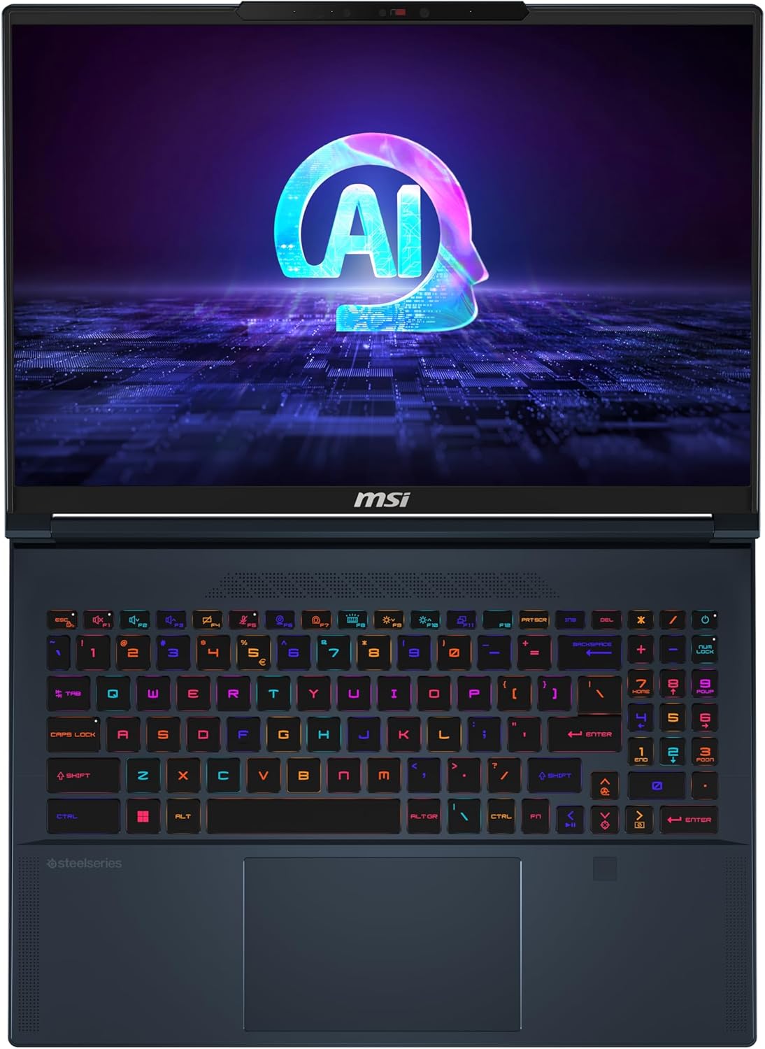 โน้ตบุ๊กเกมมิ่ง MSI Stealth 16 AI Studio 16” 240Hz QHD: Intel Core Ultra 9, NVIDIA Geforce RTX 4070, 64GB DDR5, SSD NVMe 1TB, Thunderbolt 4, Cooler Boost Trinity, Win 11 PRO: Star Blue A1VGG-036US