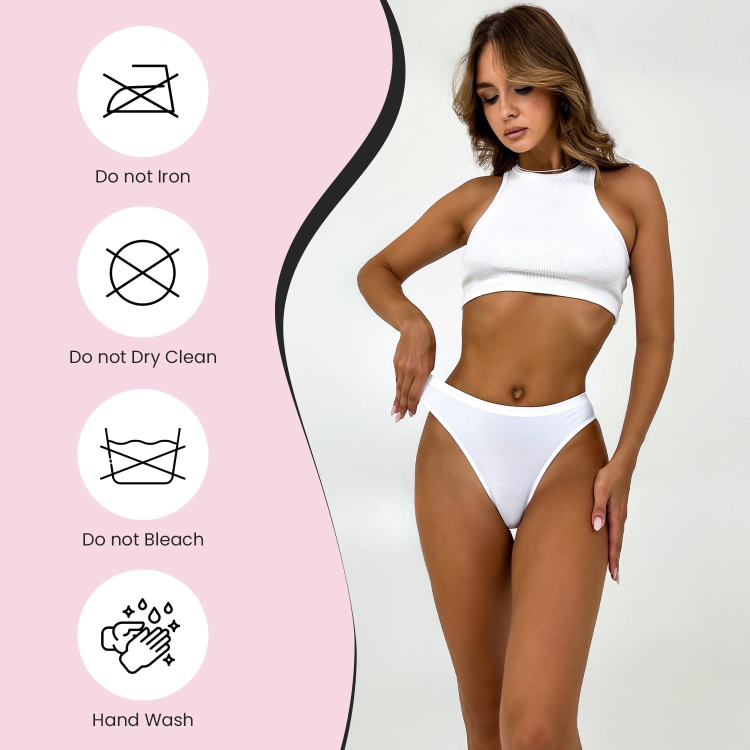 COLIBRI Seamless Underwear for Women – Pack of 5 Stretch Cheeky panties Soft, Breathable No Show underwear · v2