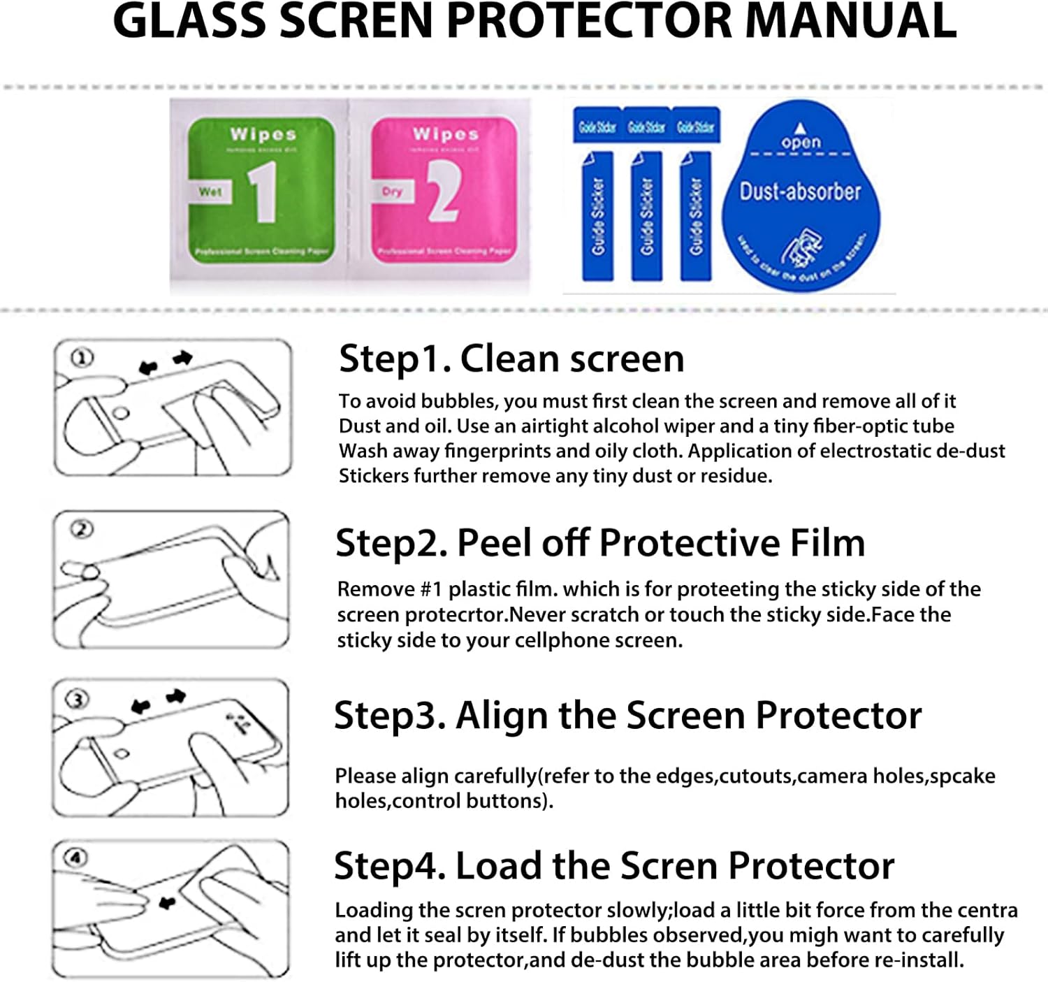 Ailiber for Boost Celero 3 5G Screen Protector[2 Pack], Boost Celero 3 5G Tempered Glass Screen Protector, Anti-Scratch, HD Clear, Case Friendly, Full Coverage Phone Film for Boost Celero 5G 3 6.5