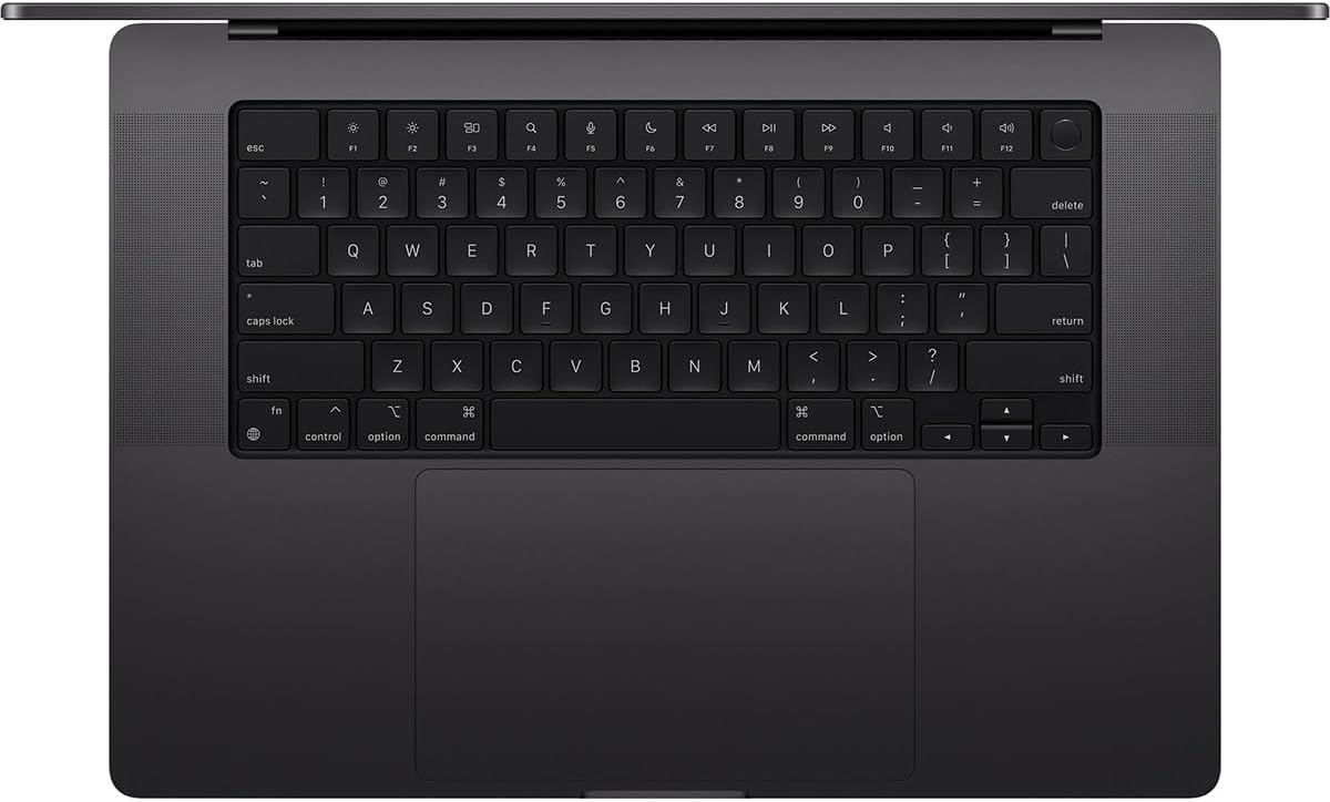 Sıvı Retina XDR Ekranlı Apple MacBook Pro 16.2, 14 Çekirdekli CPU ve 30 Çekirdekli GPU'lu M3 Max Çip, 36GB Bellek, 512GB SSD, Uzay Siyahı, 2023'ün Sonu