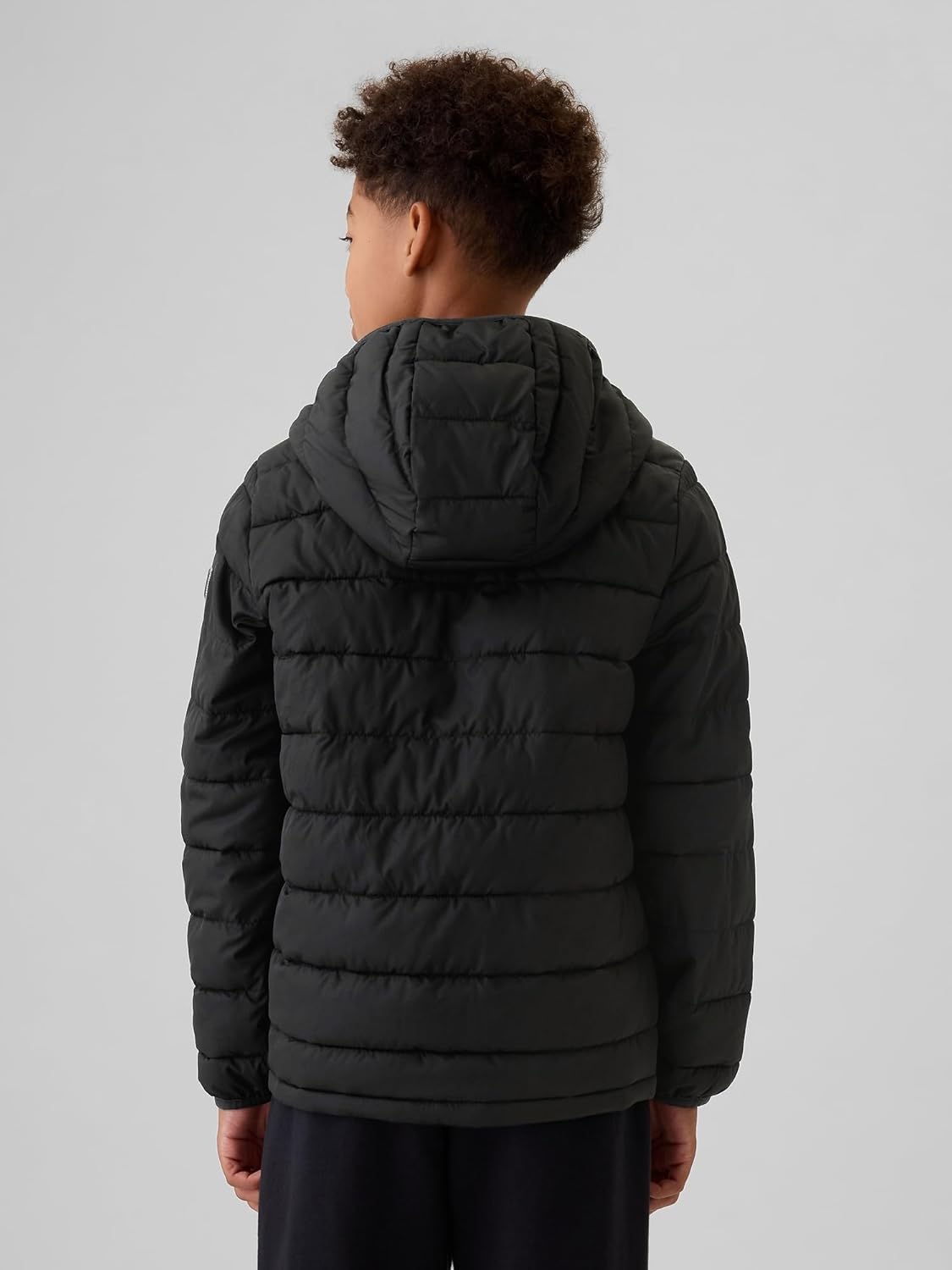 GAP Boys Logo Lightweight Puffer Jacket