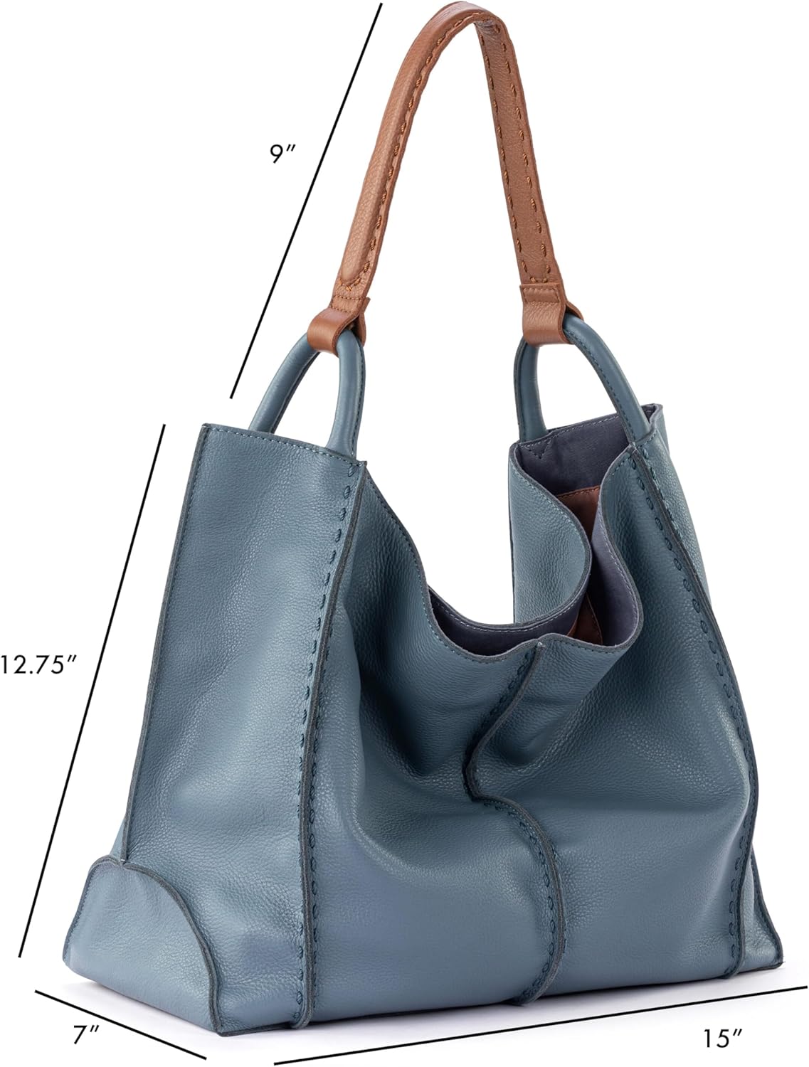 The Sak Los Feliz Large Tote Bag - Womans Purse For Everyday, Travel, Beach Bag - Roomy Handbag With Shoulder Bag Strap · v2