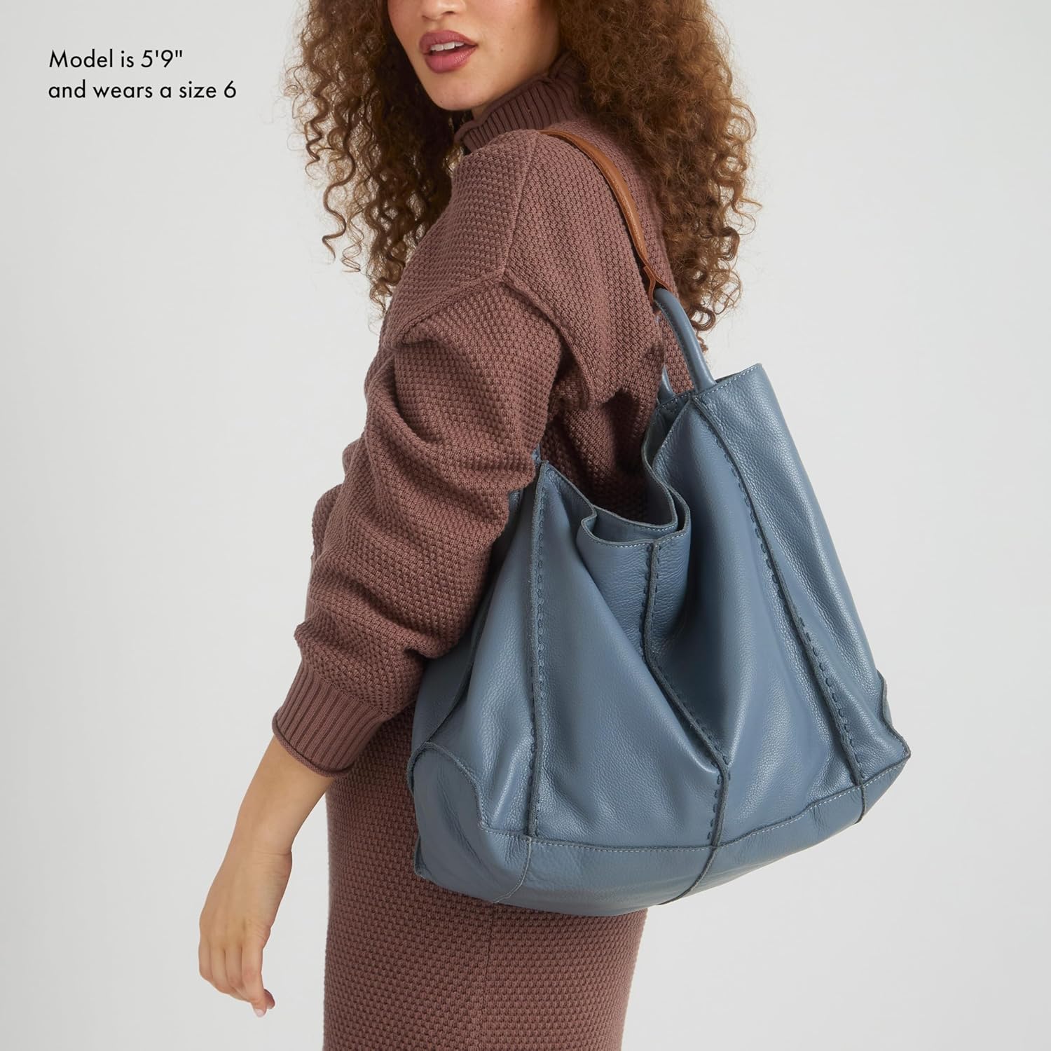 The Sak Los Feliz Large Tote Bag - Womans Purse For Everyday, Travel, Beach Bag - Roomy Handbag With Shoulder Bag Strap · v2
