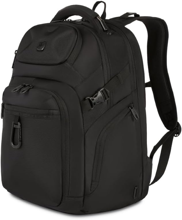 SwissGear Endure ScanSmart Laptop-Rucksack, Schwarz, 17,75 Zoll