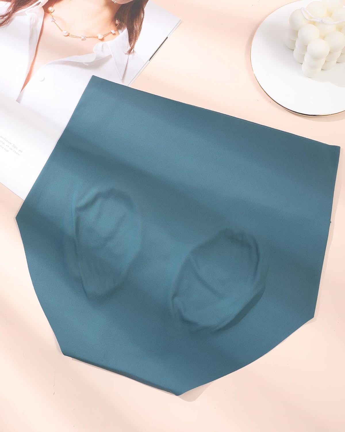 Ropa interior LEVAO para mujer sin costuras, talle alto, no se muestran, cobertura total, calzoncillos transpirables e invisibles, paquete de 6, S-XXL