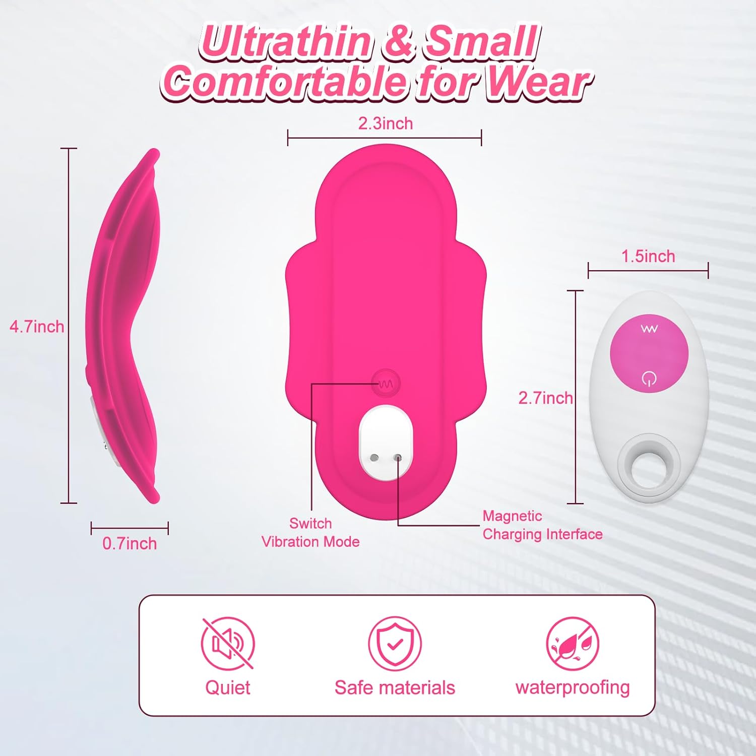 Quần lót đeo được APP Máy rung điều khiển từ xa Đồ chơi tình dục dành cho người lớn dành cho phụ nữ hoặc các cặp đôi, Đồ chơi rung âm vật Mini Egg Bullet Butterfly Rose, Máy kích thích điểm G Dildo âm đạo có lưỡi liếm