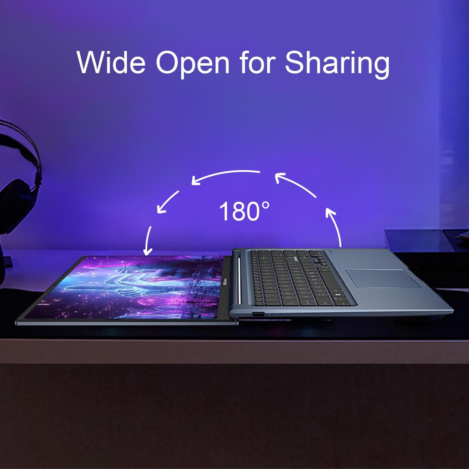 ASUS Vivobook Laptop, 15.6” FHD Touchscreen, Intel Core i7-1255U Processor, 40GB RAM, 2TB SSD, Backlit Keyboard, Numeric Keypad, Webcam, HDMI, Wi-Fi 6, Windows 11 Home, Blue · v6