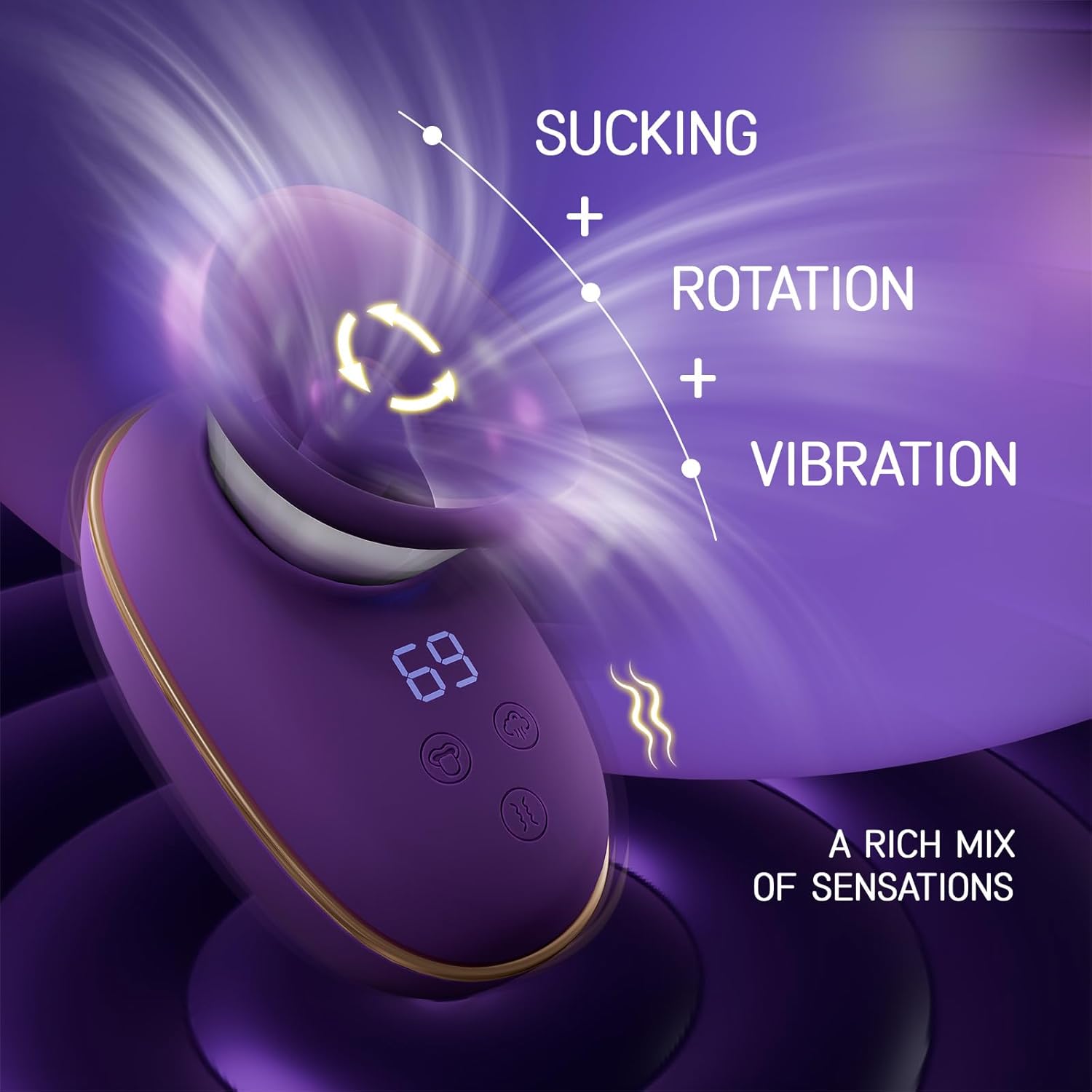 Wibrator do ssania Zabawki erotyczne dla dorosłych, Wibrator łechtaczki dla kobiet z 3 ssaniem, 9 lizających język, wibrująca zabawka dla dorosłych, Rose Sex Toy G Spot Wibrator, Wibratory Dildo Zabawki dla dorosłych dla kobiet