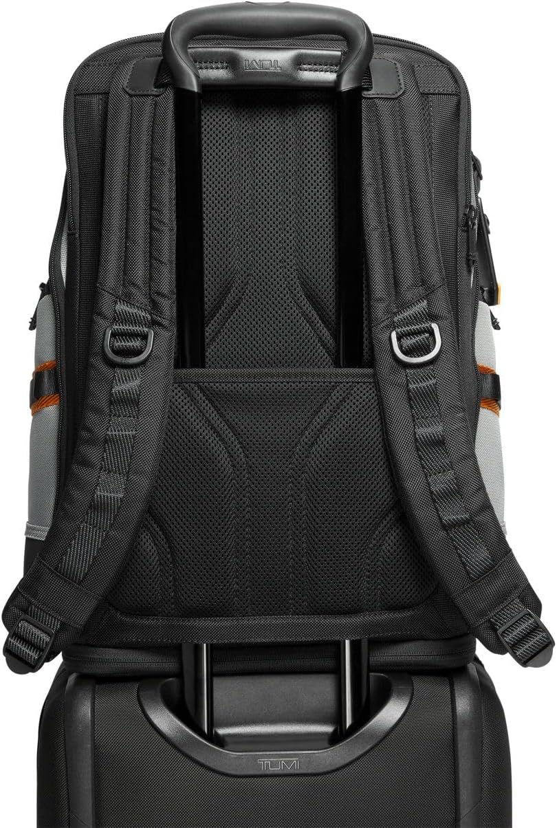 TUMI - Alpha Bravo Nomadic Backpack - Durable Carry On Backpack - 18.8 X 15.0" X 9.0" - Fits up to 15" Laptop - Steel · v3