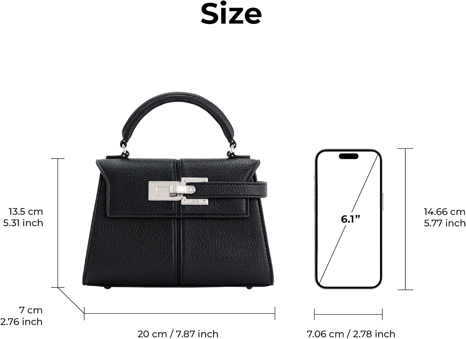 Borsa da donna JW PEI Elise con manico superiore