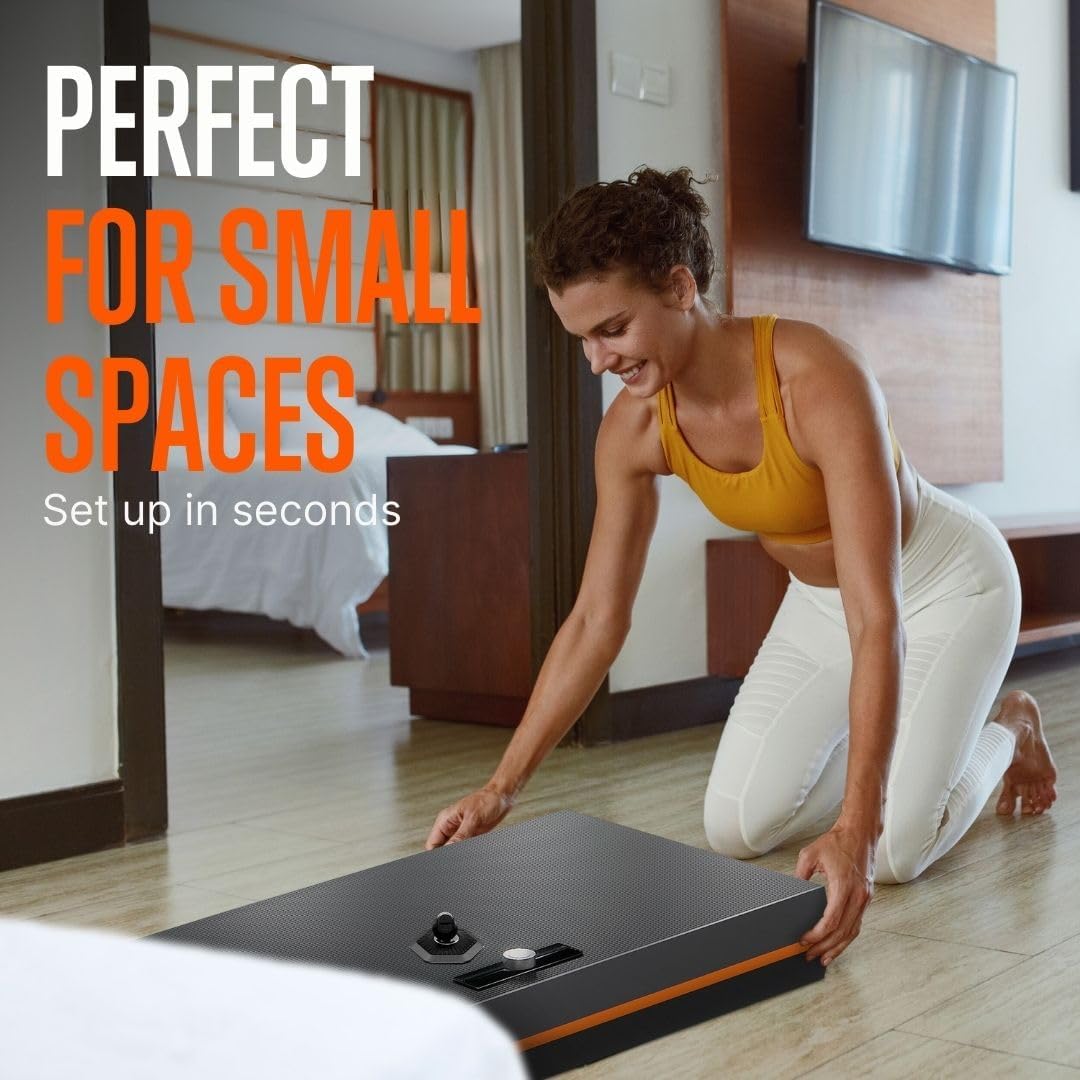 SQUATZ Pluto Board Smart Home Gym Version I 100 LBS Resistance, Multifunctional All in One Gym, Single Cable Weight Machine with Multiple Training Modes, Home Gym Equipment for a Full Body Workout · v6