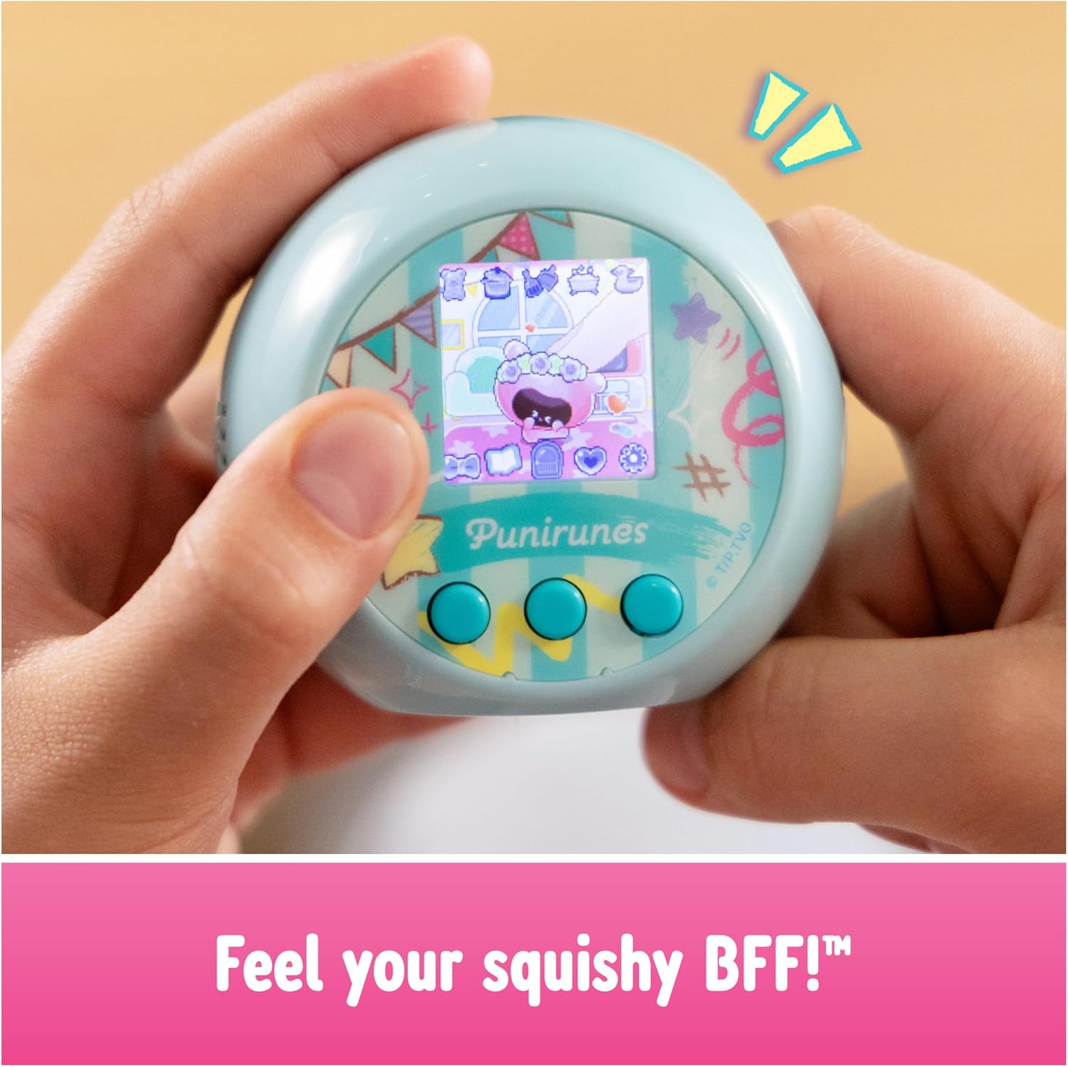 Punirunes, Interactive Digital Toy with 55 Squishy Characters Inside, Reacts to Touch, Full-Color Display, Kids Toys for Girls  Boys Ages 5 and up · v3