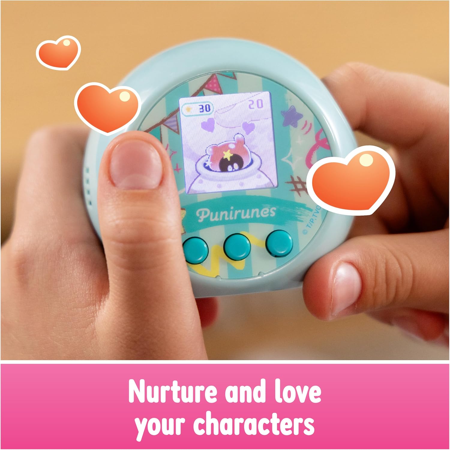 Punirunes, Interactive Digital Toy with 55 Squishy Characters Inside, Reacts to Touch, Full-Color Display, Kids Toys for Girls  Boys Ages 5 and up · v3