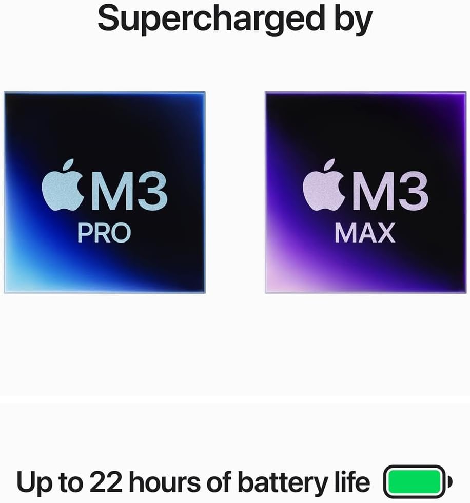 Apple MacBook Pro 16.2 z chipem M3 Max (koniec 2023 r.) - srebrny, 16-rdzeniowy/40-rdzeniowy, 64 GB, 1 TB SSD