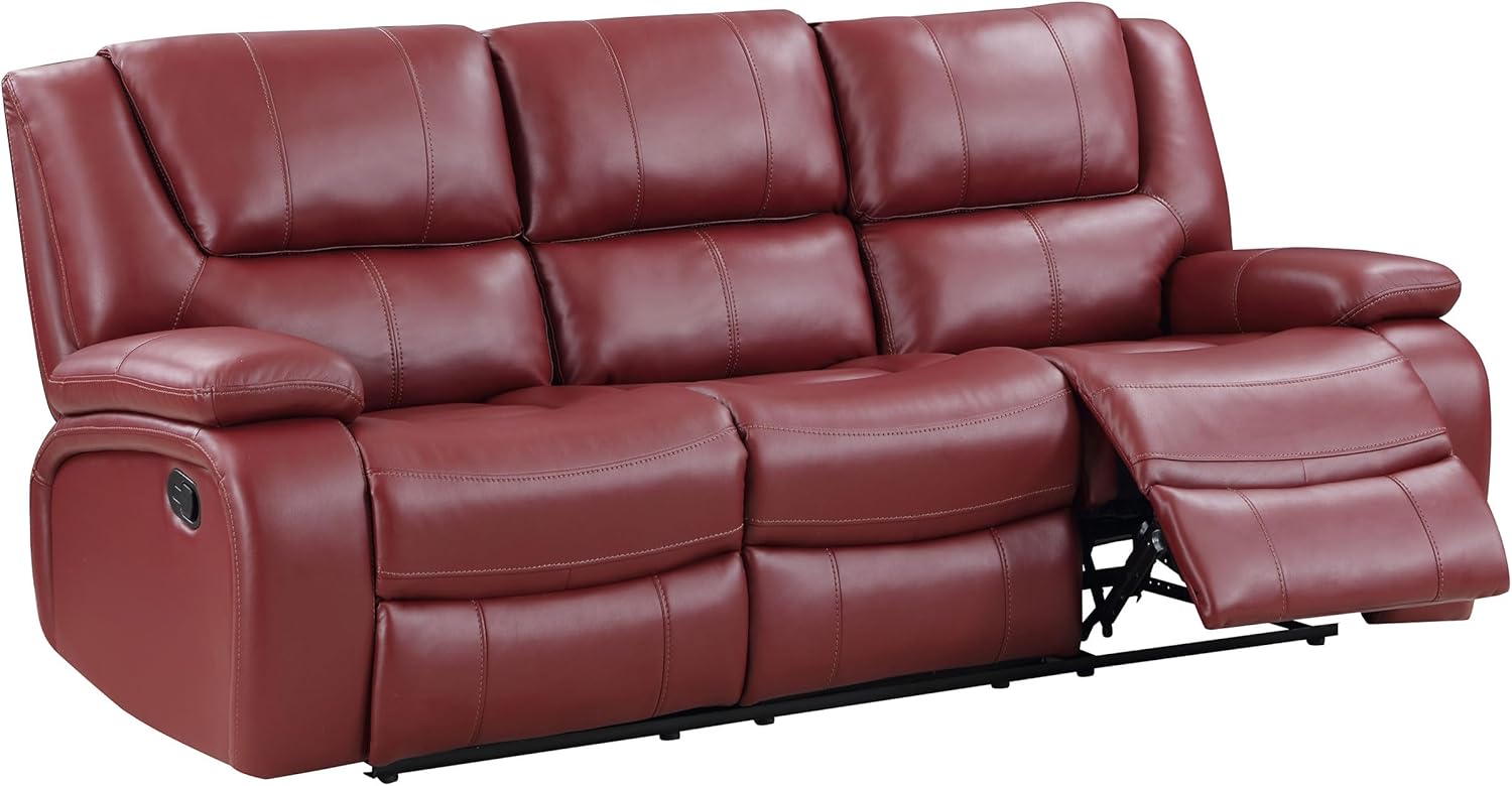 Coaster Camila Motion Sofa, Red · v2
