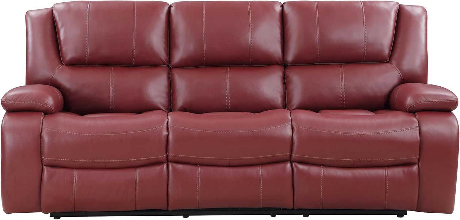 Coaster Camila Motion Sofa, Red · v2
