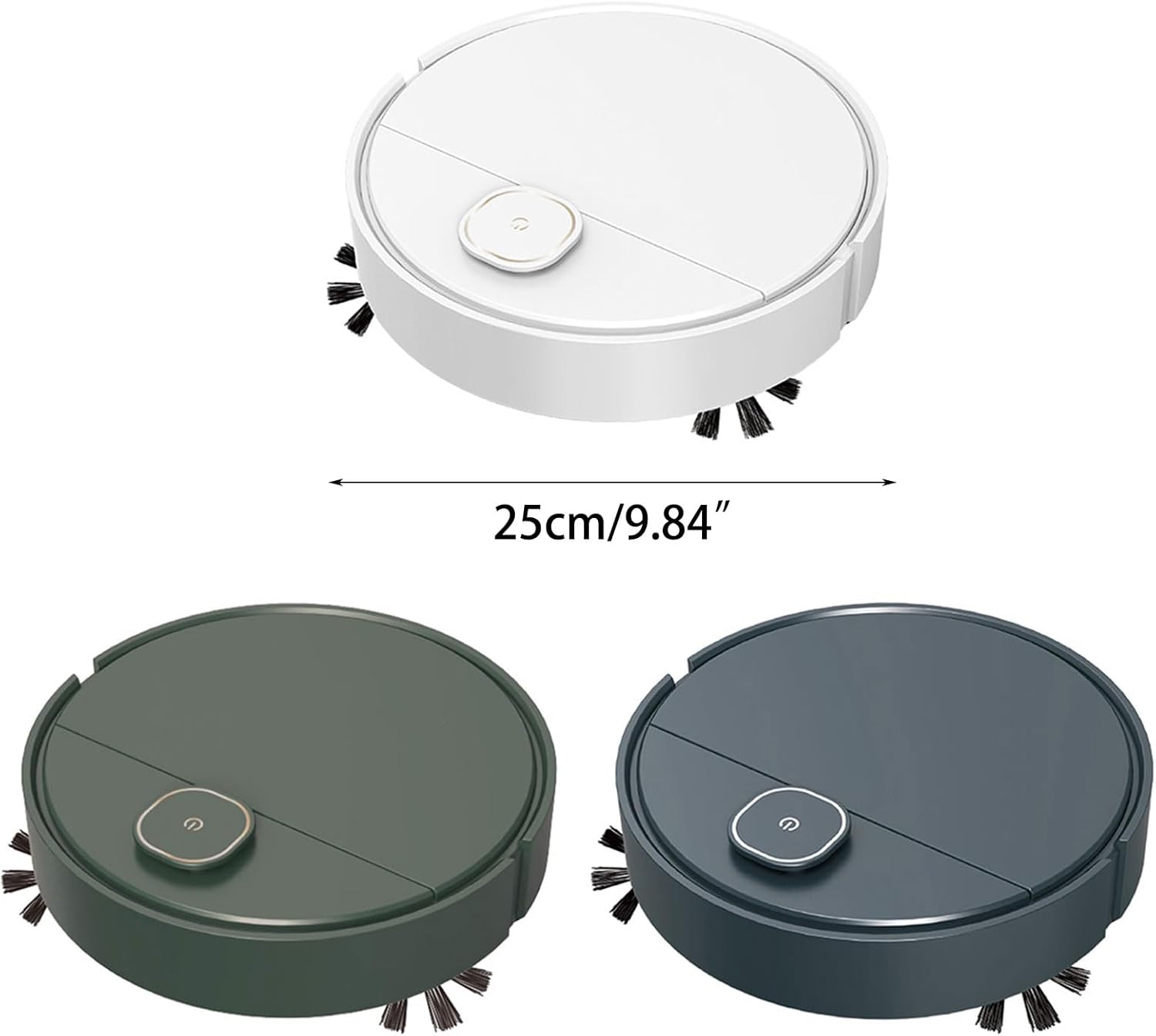 Roboter-Staubsauger, Reinigungsroboter, Bodenkehrroboter mit befeuchtender Sprühfunktion, wiederaufladbarer Staubsauger, automatischer Kehrroboter