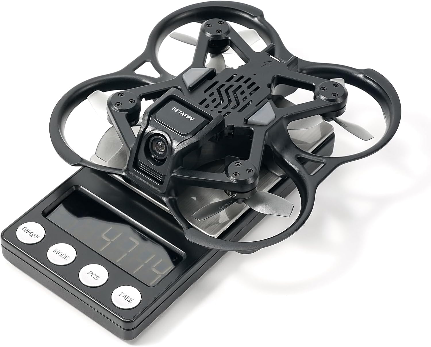 Kit drone FPV BETAFPV Aquila16 con mantenimento dell'altitudine, 8 minuti di volo, per principianti FPV per volare più a lungo in ambienti interni ed esterni, 3 modalità FlightSpeed, registrazione DVR, simulatore supportato, kit RTF 1S con ELRS 3.0