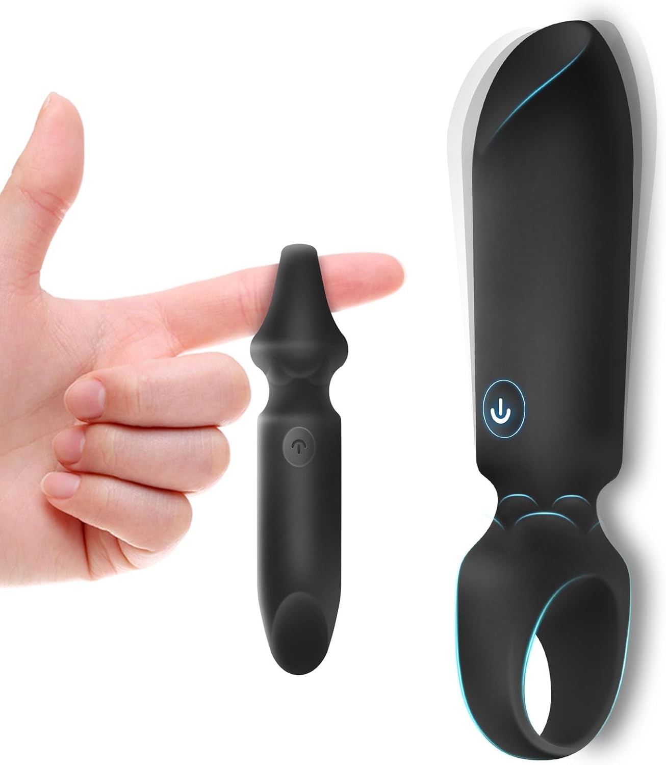 Juguetes vibradores LUKIKI Bullet para adultos, juguetes sexuales femeninos con 10 modos de vibración, minivibrador de lápiz labial para estimular el clítoris del punto G, discreto y portátil para viajar, juegos de juguetes sexuales para adultos para mujer