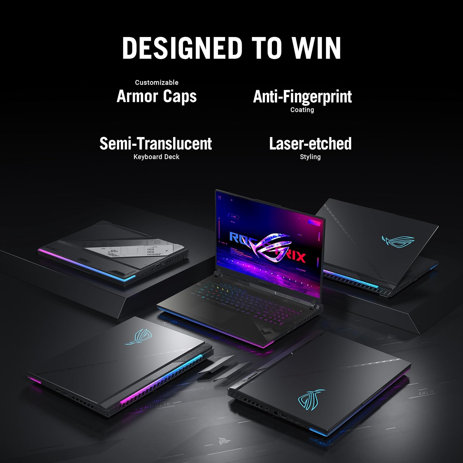 ASUS ROG Strix SCAR 18 (2024) Gaming Laptop, 18” Nebula HDR 16:10 QHD 240Hz/3ms, GeForce RTX™ 4080, Intel® Core™ i9-14900HX, 32GB DDR5-5600, 1TB PCIe SSD, Wi-Fi 6E, Windows 11 Pro, G834JZR-XS96 · v6