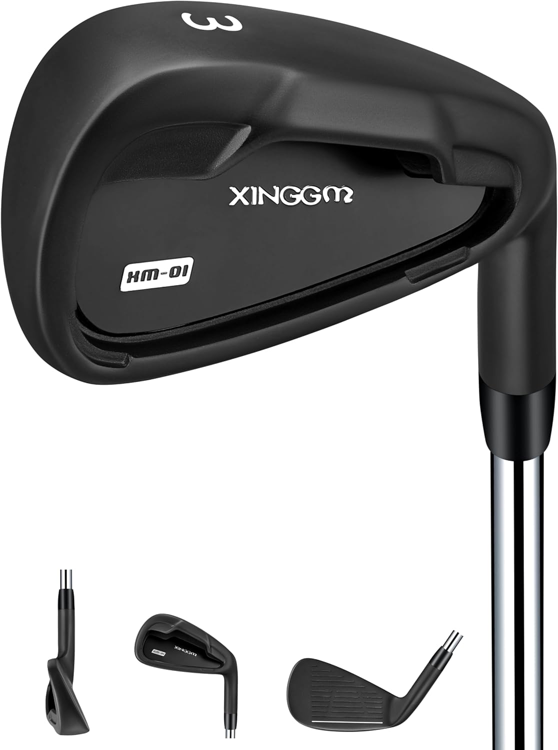 Ferri da golf individuali XM-01 o set ferri da golf - Ferro da mazza da golf da uomo di alta qualità con asta in acciaio per golfisti destri Riff Flex