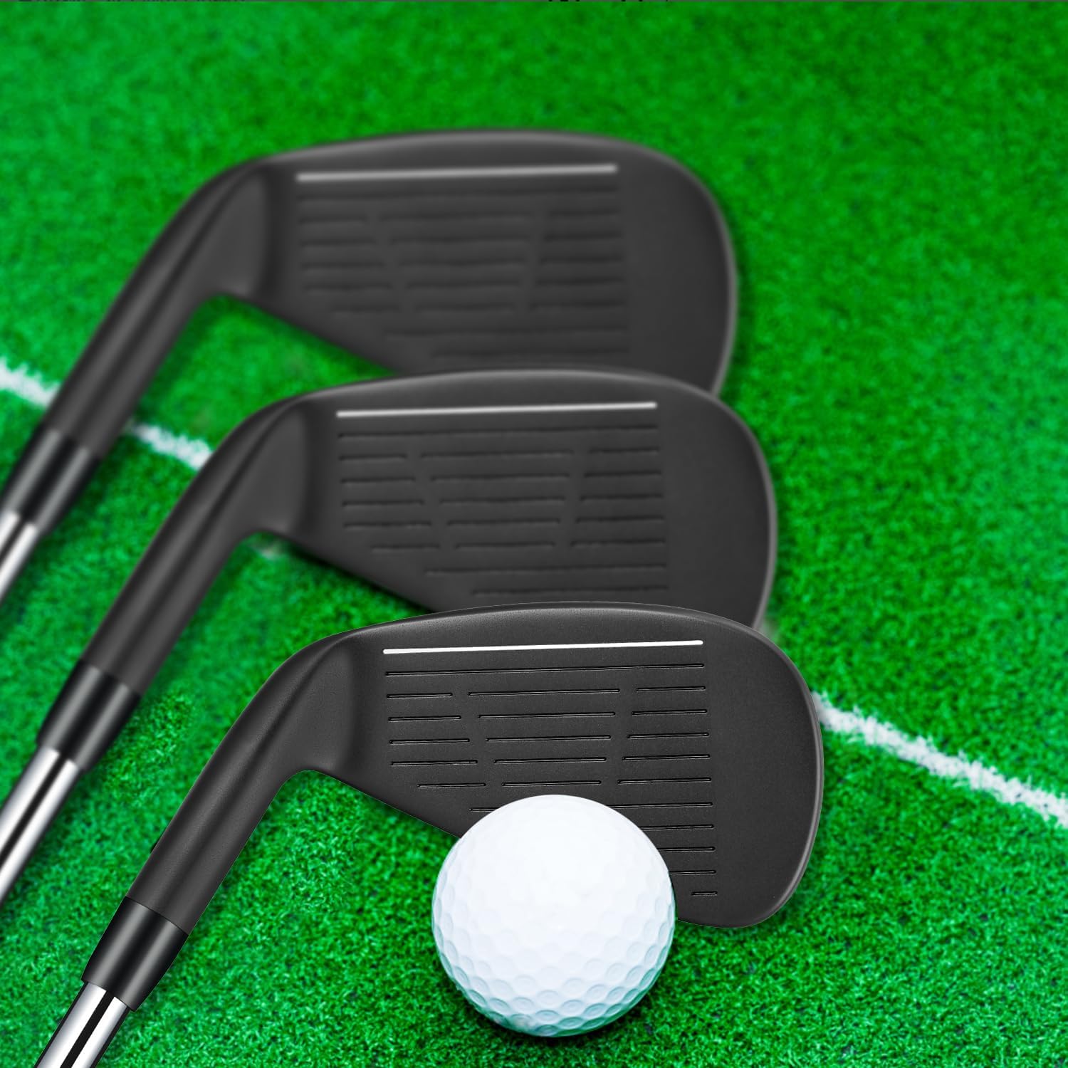 Ferri da golf individuali XM-01 o set ferri da golf - Ferro da mazza da golf da uomo di alta qualità con asta in acciaio per golfisti destri Riff Flex