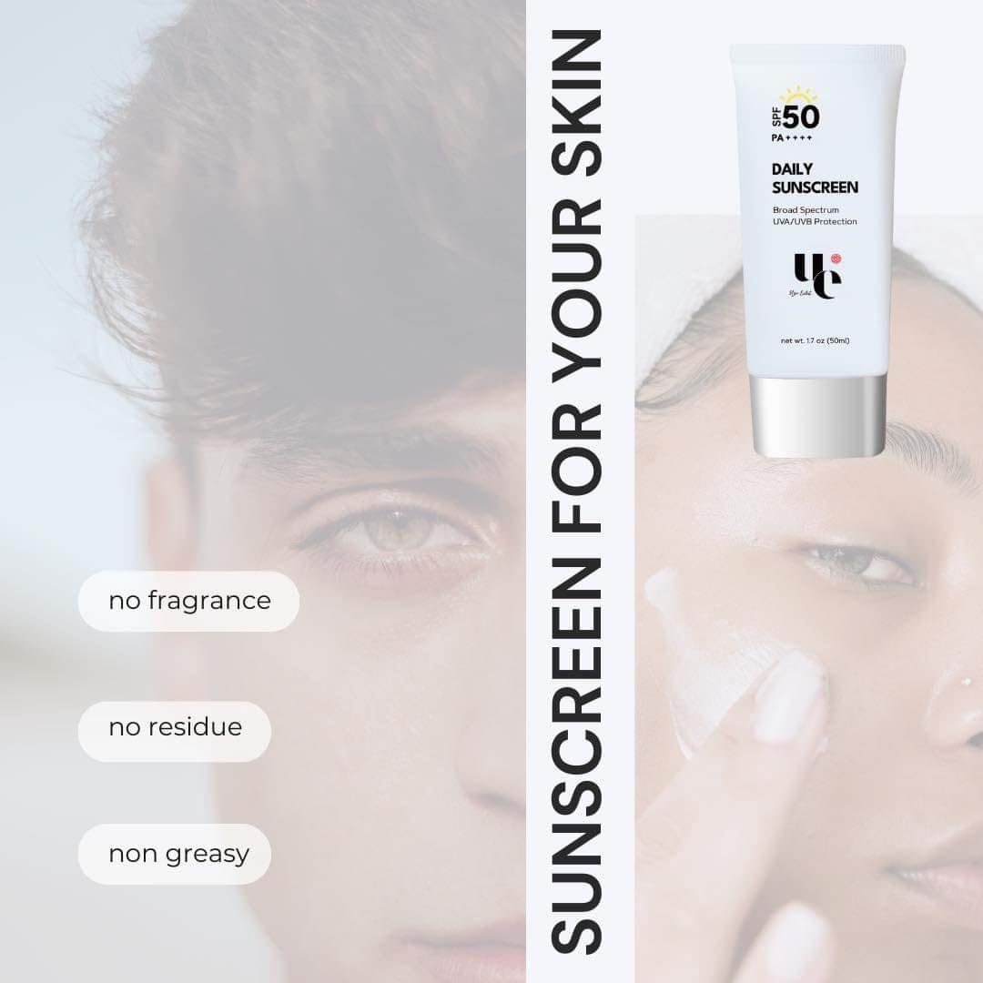 Tabir Surya UV Clear SPF 50 dengan Zinc Oxide, Perlindungan UVA dan UVB, Spektrum Luas, Tidak Berminyak, Tidak Ada White-Cast, Menenangkan, Tahan Air, Ramah TSA, 1,7 ons