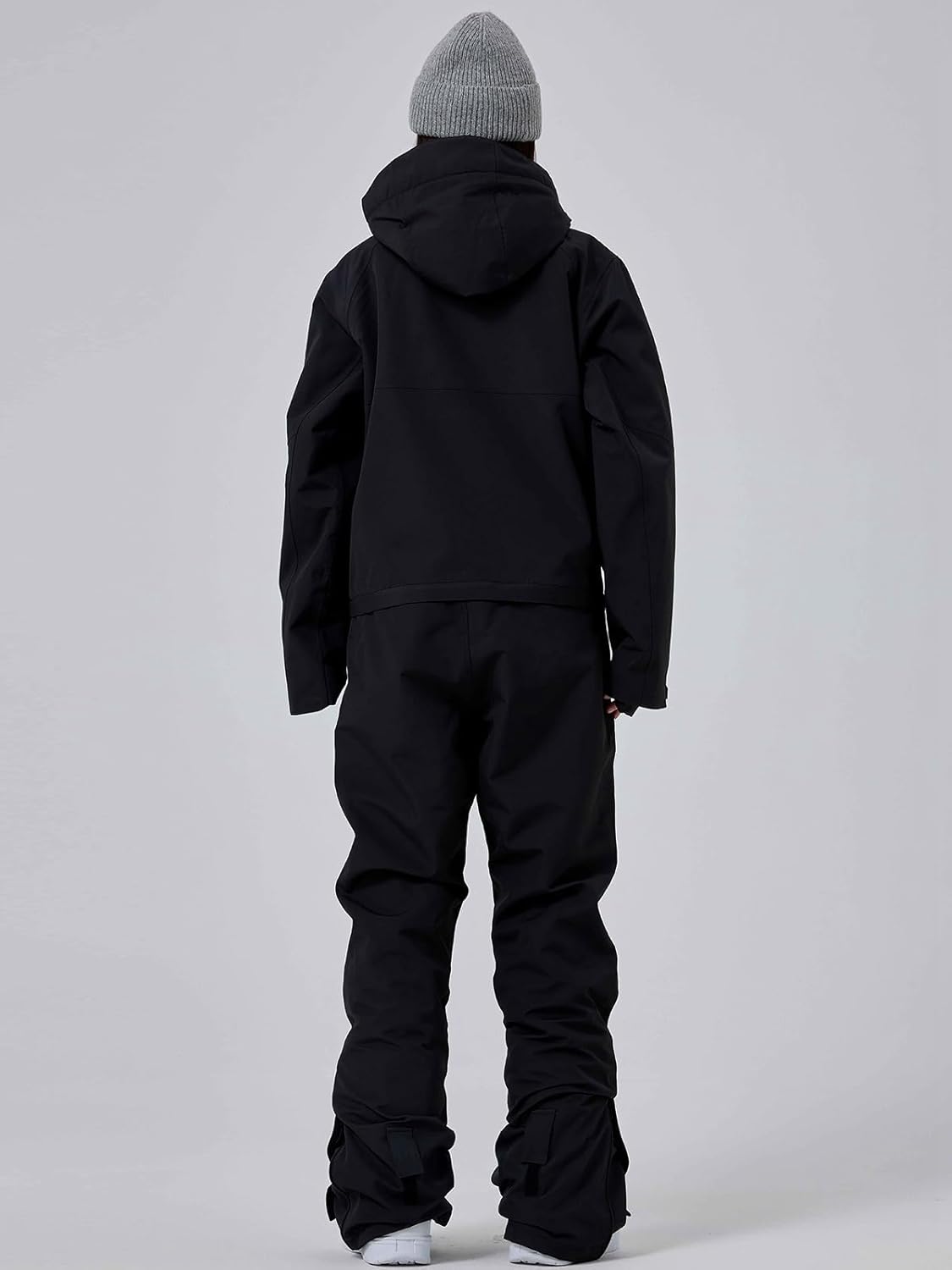 RIUIYELE Einteilige Skianzüge für Damen und Herren, Overalls, isolierte, wasserdichte Schneeanzüge, Winter- und Outdoor-Snowboard-Overalls