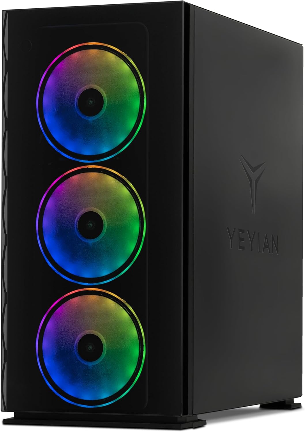 YEYIAN Yari Pre Built Gaming PC,Intel i7-12700F up to 4.9GHz, RTX 4060 Ti, 16GB DDR5 RAM 5600Mhz, 1TB NVMe SSD, VR AI Wi-Fi Ready  Windows 11 Home Towers Computers · v12
