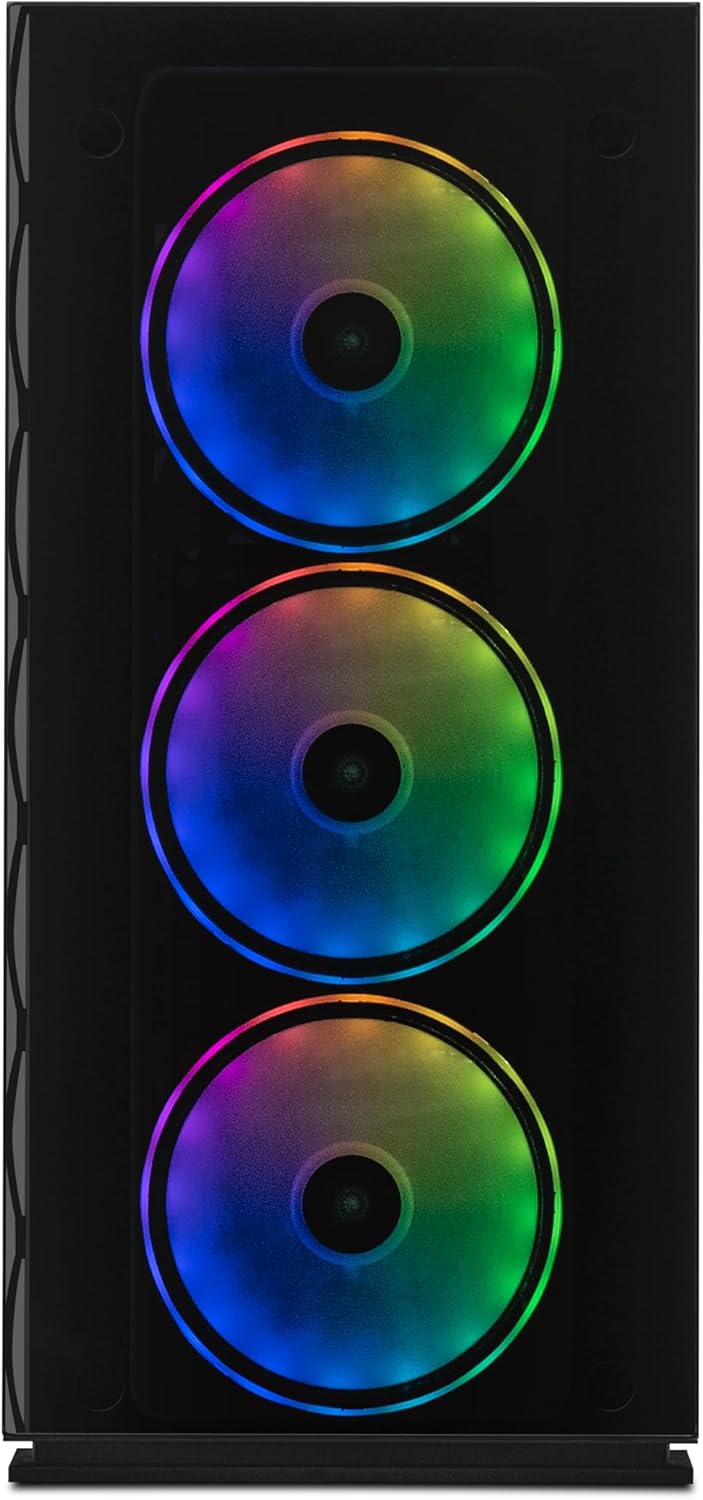 YEYIAN Yari Pre Built Gaming PC,Intel i7-12700F up to 4.9GHz, RTX 4060 Ti, 16GB DDR5 RAM 5600Mhz, 1TB NVMe SSD, VR AI Wi-Fi Ready  Windows 11 Home Towers Computers · v12