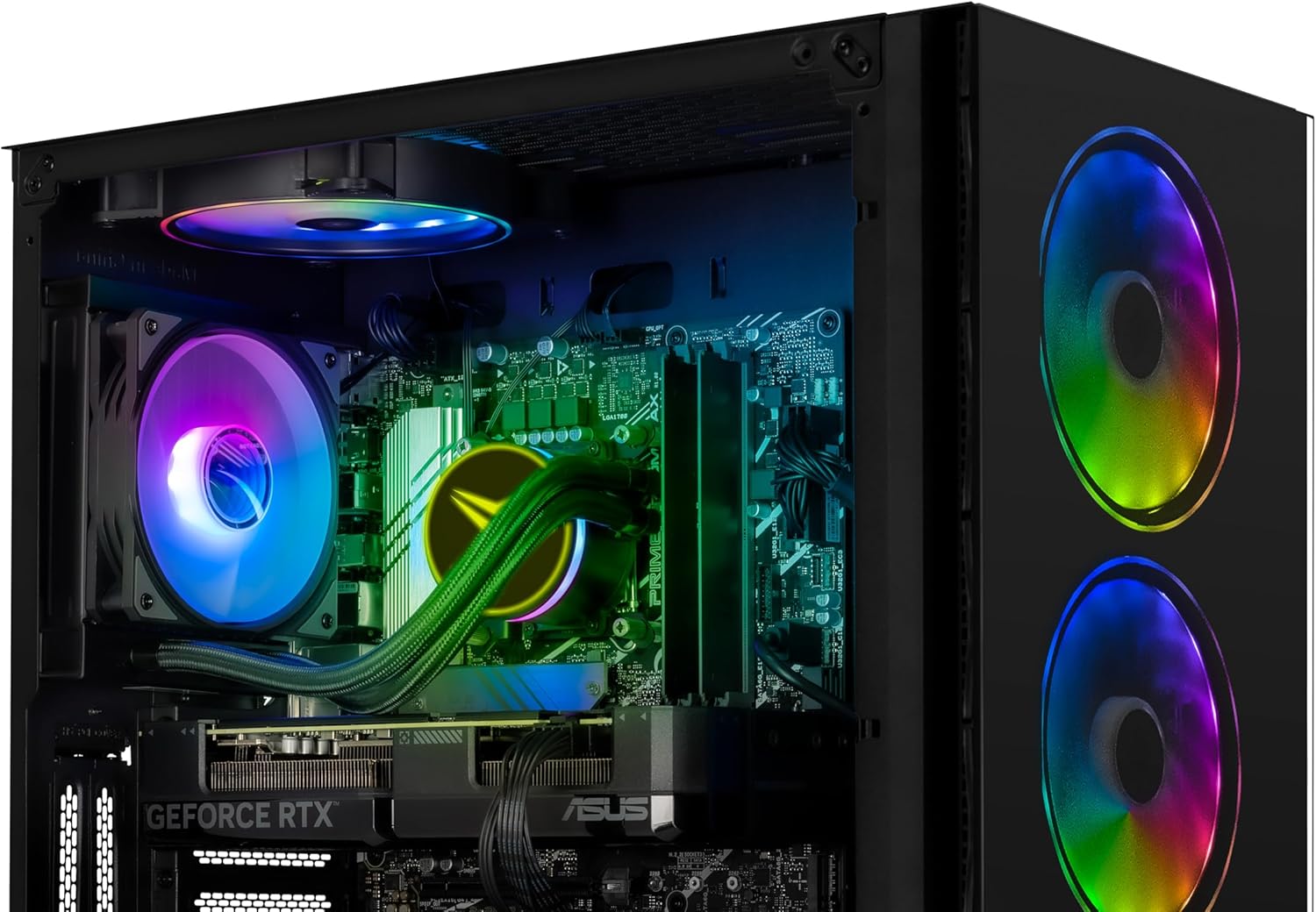 YEYIAN Yari Pre Built Gaming PC,Intel i7-12700F up to 4.9GHz, RTX 4060 Ti, 16GB DDR5 RAM 5600Mhz, 1TB NVMe SSD, VR AI Wi-Fi Ready  Windows 11 Home Towers Computers · v12