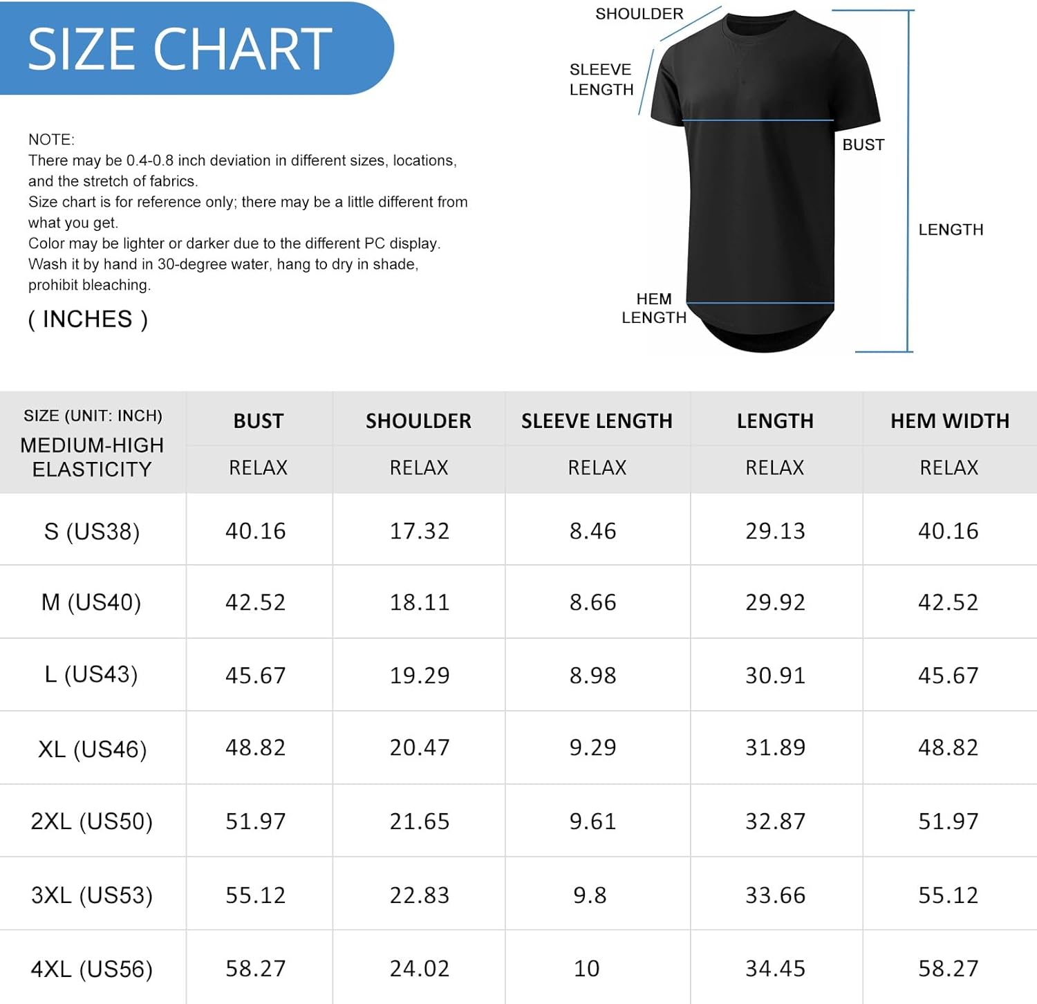Camisetas para hombre, camisetas informales, hipster, hip hop, largas, cuello redondo