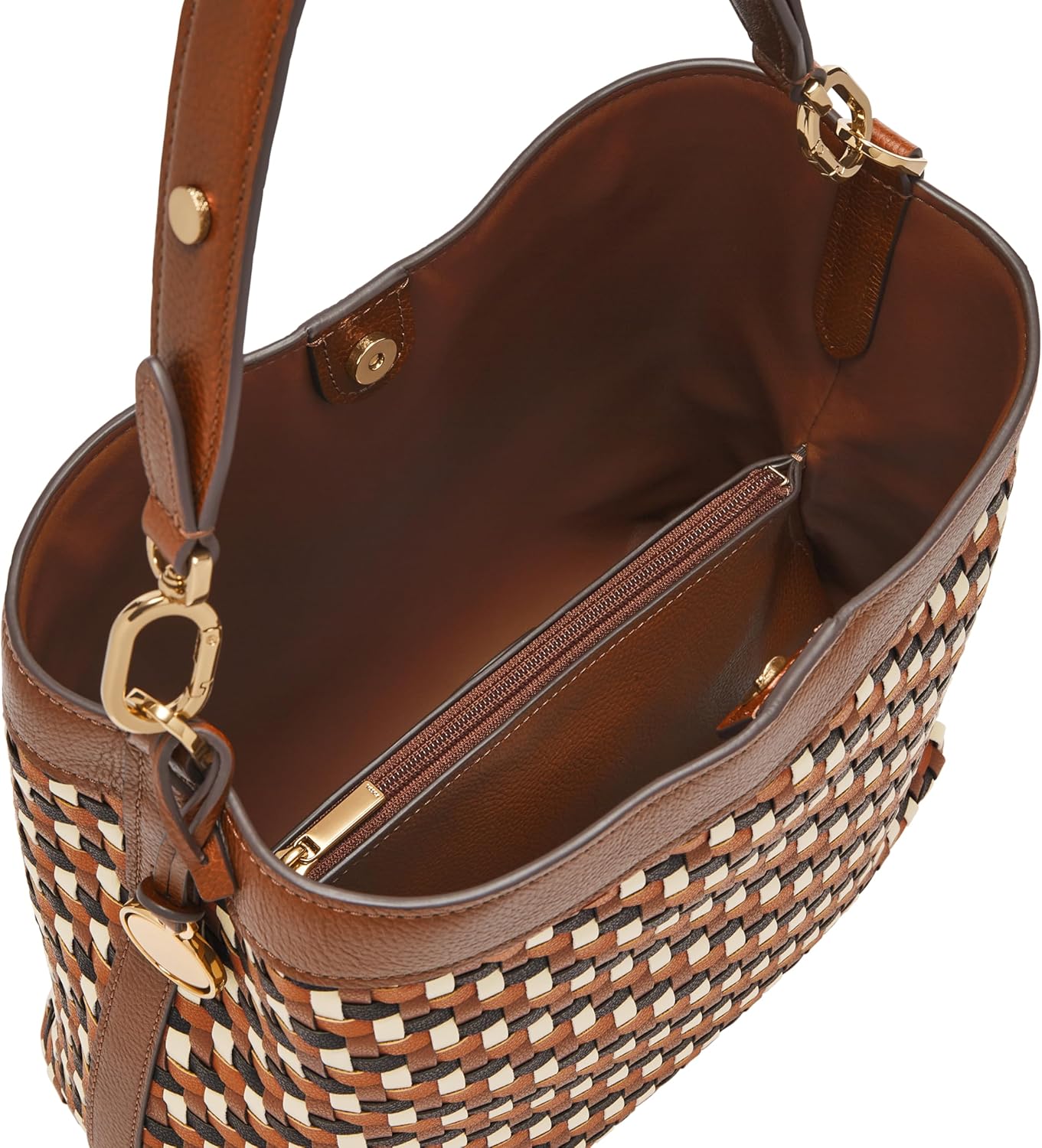 Fossil Jessie Bucket Shoulder Bag · v4