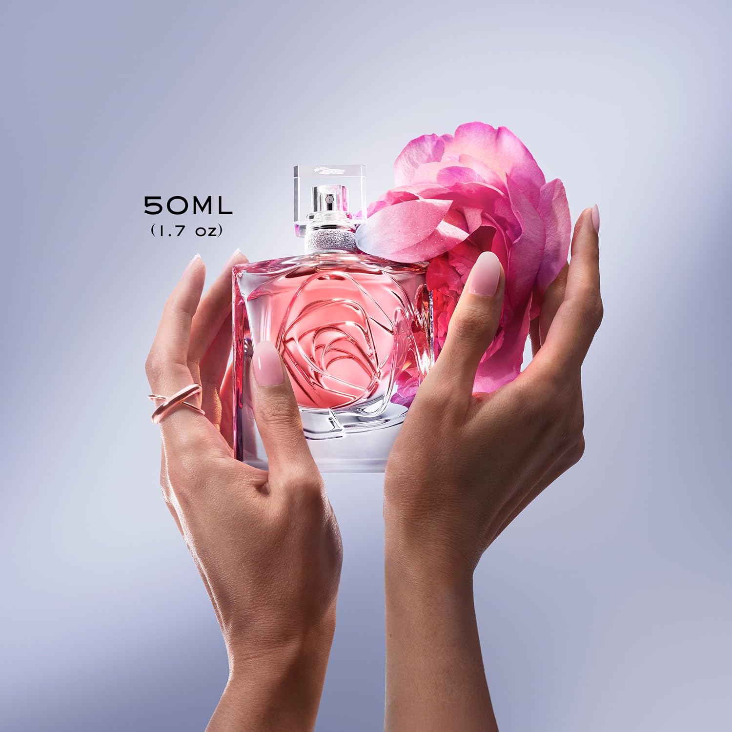 Eau de parfum La Vie Est Belle Rose Extraordinaire de Lancôme, exclusivo de Amazon, fragancia duradera con rosa, iris, almizcle leñoso, amplificador cálido, perfume floral para mujer