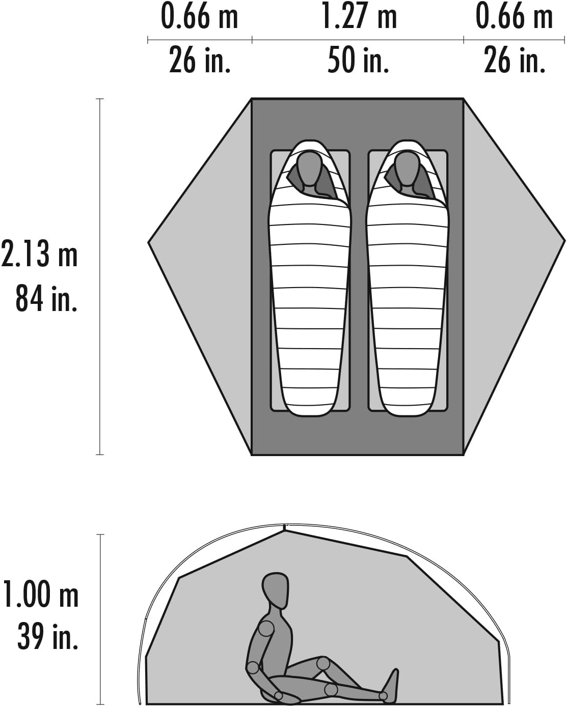 MSR Freelite 2-Person Ultralight Backpacking Tent · v3