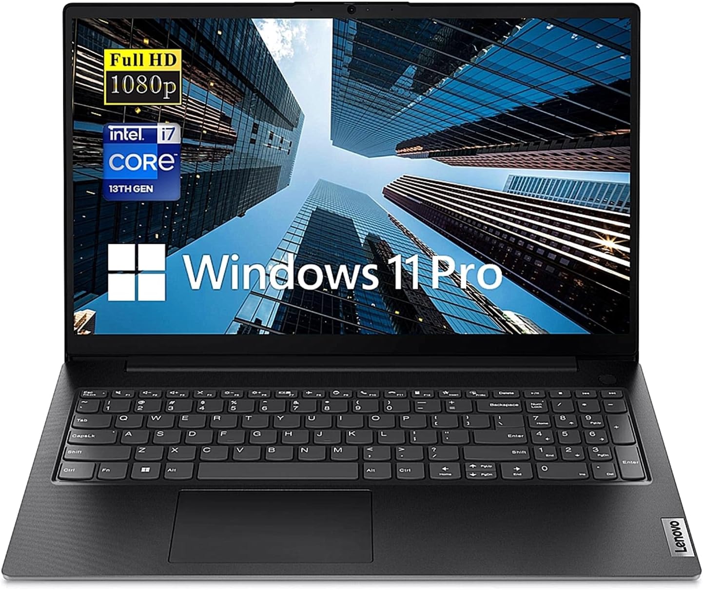 Lenovo Newest V15 G4 Business Laptop, 15.6 FHD Screen, 13th Gen Intel 10 Cores i7-1355U up to 5.0GHz, 16GB RAM, 1TB PCIe SSD, HD Camera with Privacy Shutter, Wi-Fi, HDMI, Windows 11 Pro, Black · v4