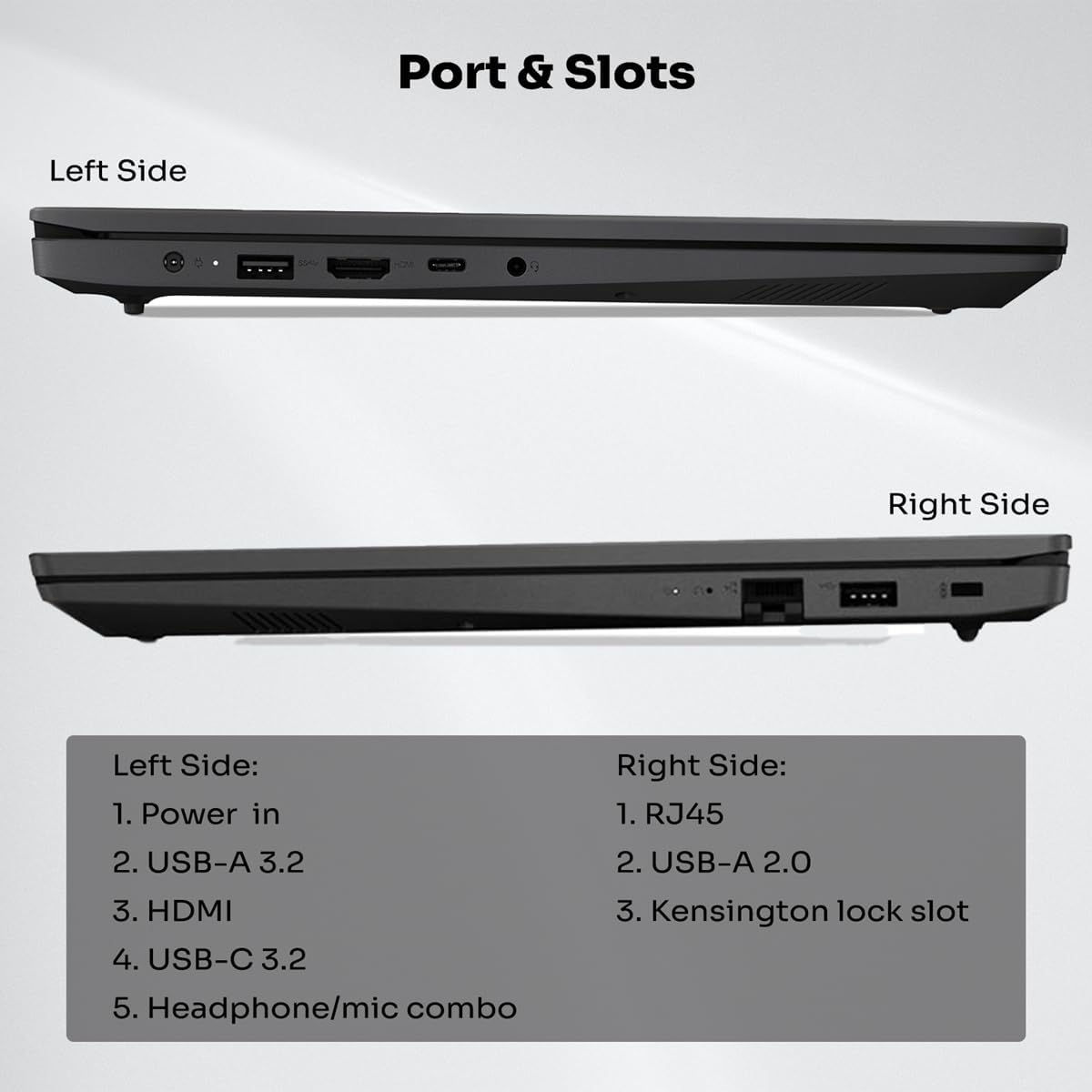Lenovo Newest V15 G4 Business Laptop, 15.6 FHD Screen, 13th Gen Intel 10 Cores i7-1355U up to 5.0GHz, 16GB RAM, 1TB PCIe SSD, HD Camera with Privacy Shutter, Wi-Fi, HDMI, Windows 11 Pro, Black · v4