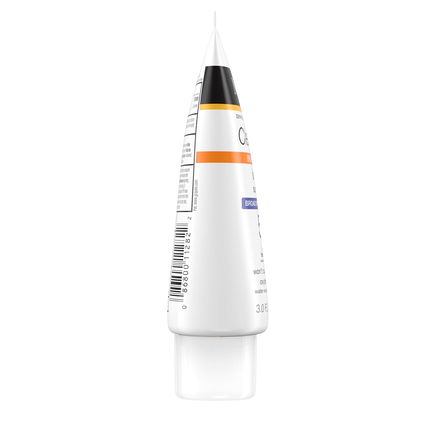 Neutrogena Clear Face Sonnenschutzlotion für zu Akne neigende Haut, Breitspektrum SPF 50 Gesichts-Sonnenschutz für fettige Haut, öl-, parfüm- und oxybenzonfreier, wasserfester Sonnenschutz, Doppelpack, 2 x 3 fl. oz