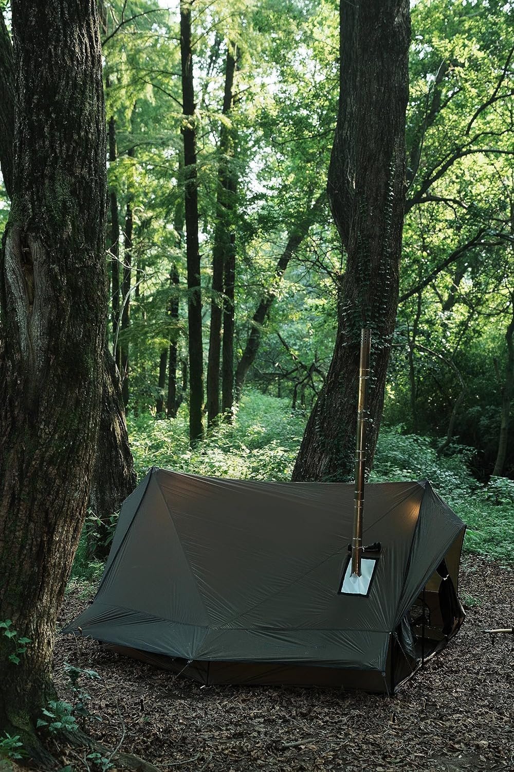Hot Tent Campingzelt für 4 Jahreszeiten, Außenzelt, Winterzelt, Zelt für 1, 2, 3, 4 Personen, für Camping, Wandern, Jagen, Angeln, Wasserdicht, Winddicht, Leicht