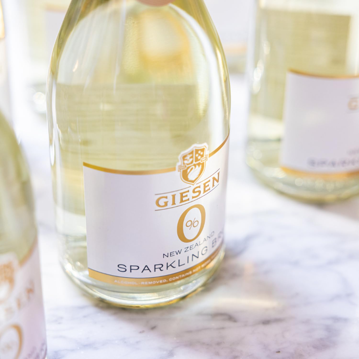 Giesen 0% Bezalkoholowe Dealkoholizowane Nowa Zelandia 750ml Szampan z winem musującym Brut | 12 PACK