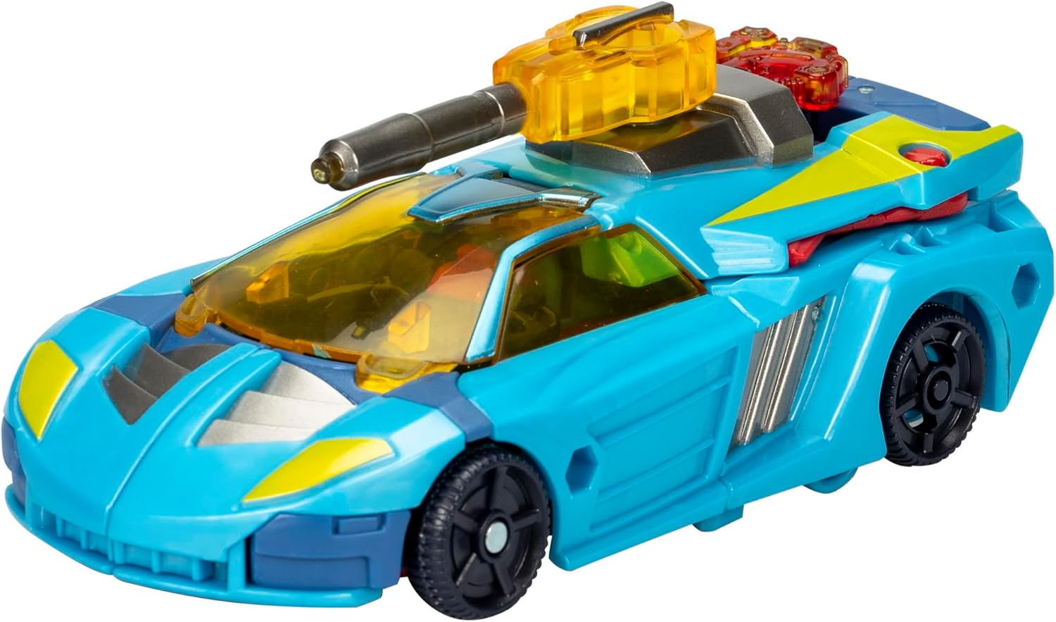 Transformers Legacy United Deluxe Class Cybertron Universe Hot Shot, action figure convertibile da 5,5 pollici, 8