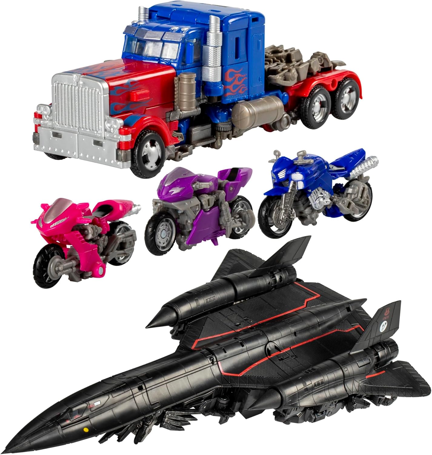 Transformers Toys Studio Series Revenge of The Fallen 15th Anniversary Autobot Multipack, Optimus Prime, Jetfire, Chromia, Elita-1, Arcee, 5 Action Figures, Ages 8  (Amazon Exclusive) · v2