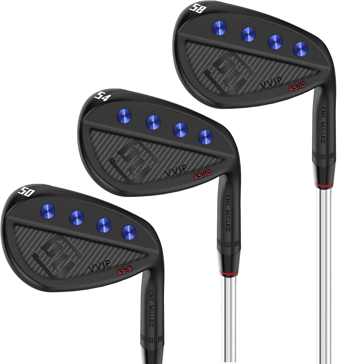 Yamato Full Face Golf Wedge Set or Individual Golf Wedges 50/52/54/56/58/60 Forged Golf Gap Wedge Sand Wedge Lob Wedge Golf Clubs Milled