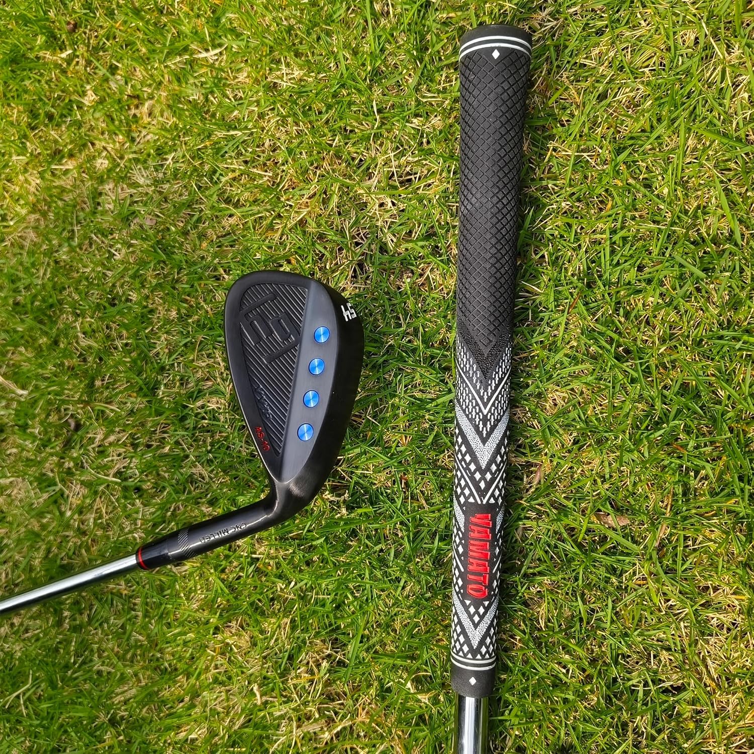 Yamato golfwigset voor het hele gezicht of individuele golfwiggen 50/52/54/56/58/60 gesmede golfclubs met golfgap en sleehak en lobwig, gefreesd