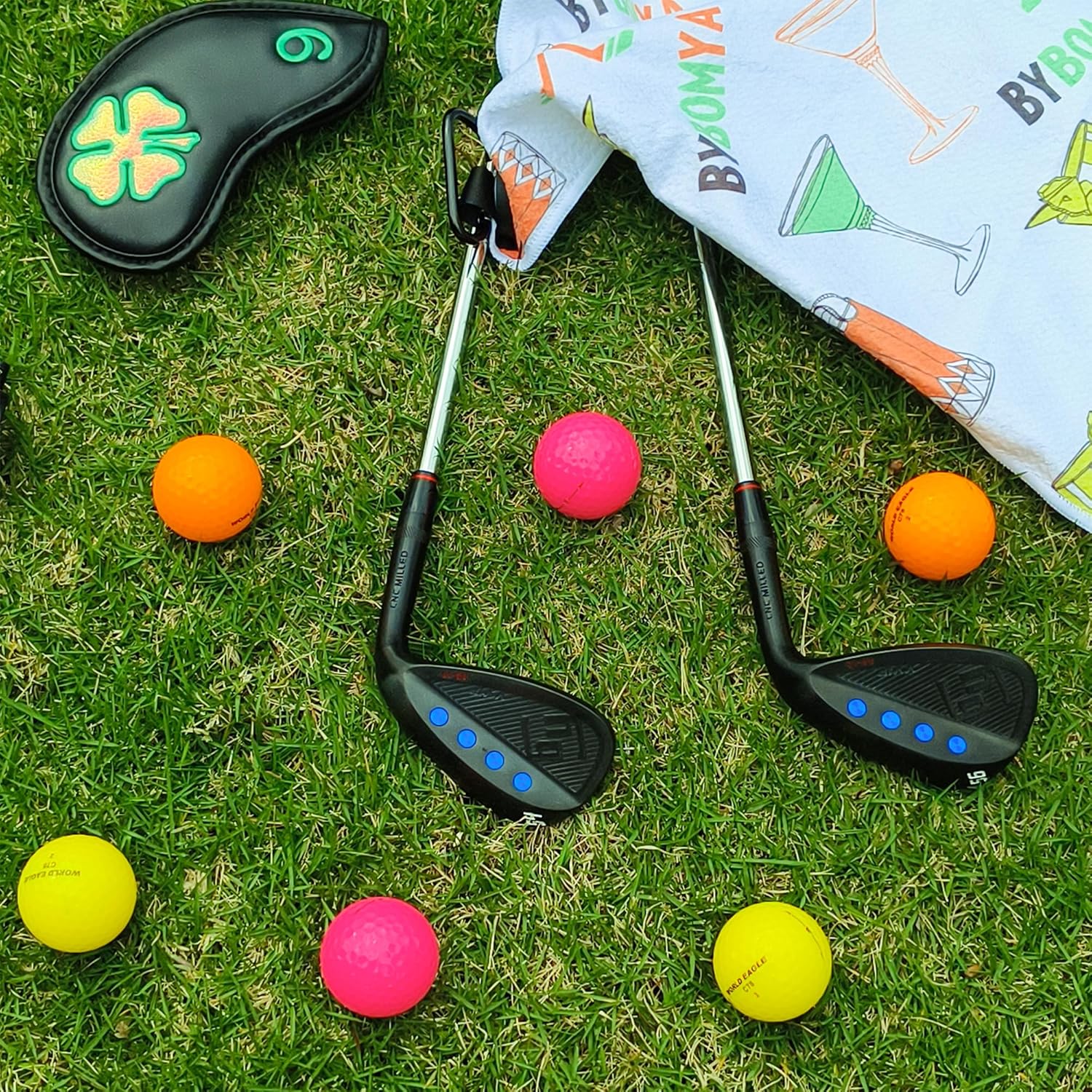Set di cunei da golf integrali Yamato o cunei da golf individuali 50/52/54/56/58/60 Cuneo da golf forgiato con cuneo e cuneo sabbiato Mazze da golf con zeppa fresata per alta rotazione - Ottimo cuneo da golf