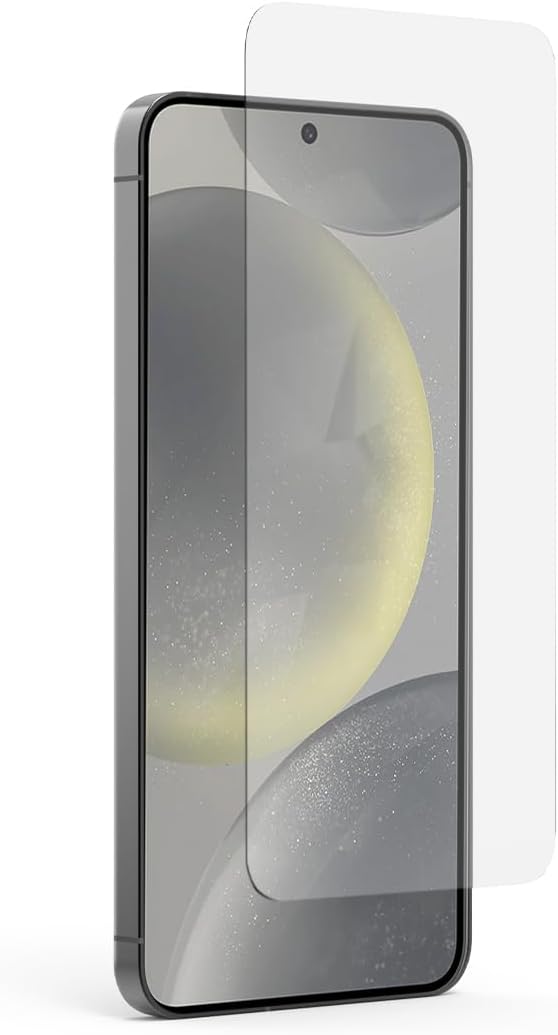Protecteur d'écran en verre trempé transparent PureGear HD pour Samsung Galaxy S24 (2024) - Compatible avec les coques, résistant aux rayures avec revêtement anti-traces de doigts, verre de protection anti-rayures à durée de vie