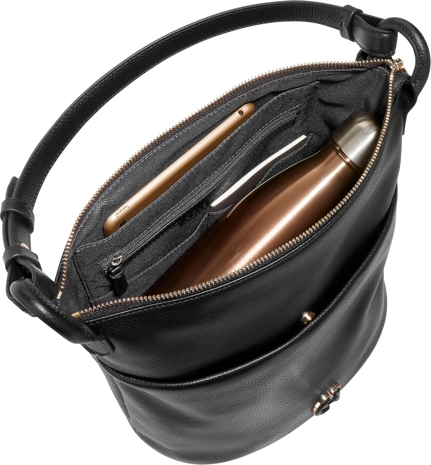 Cole Haan Womens Essential Soft Bucket Bag · v2