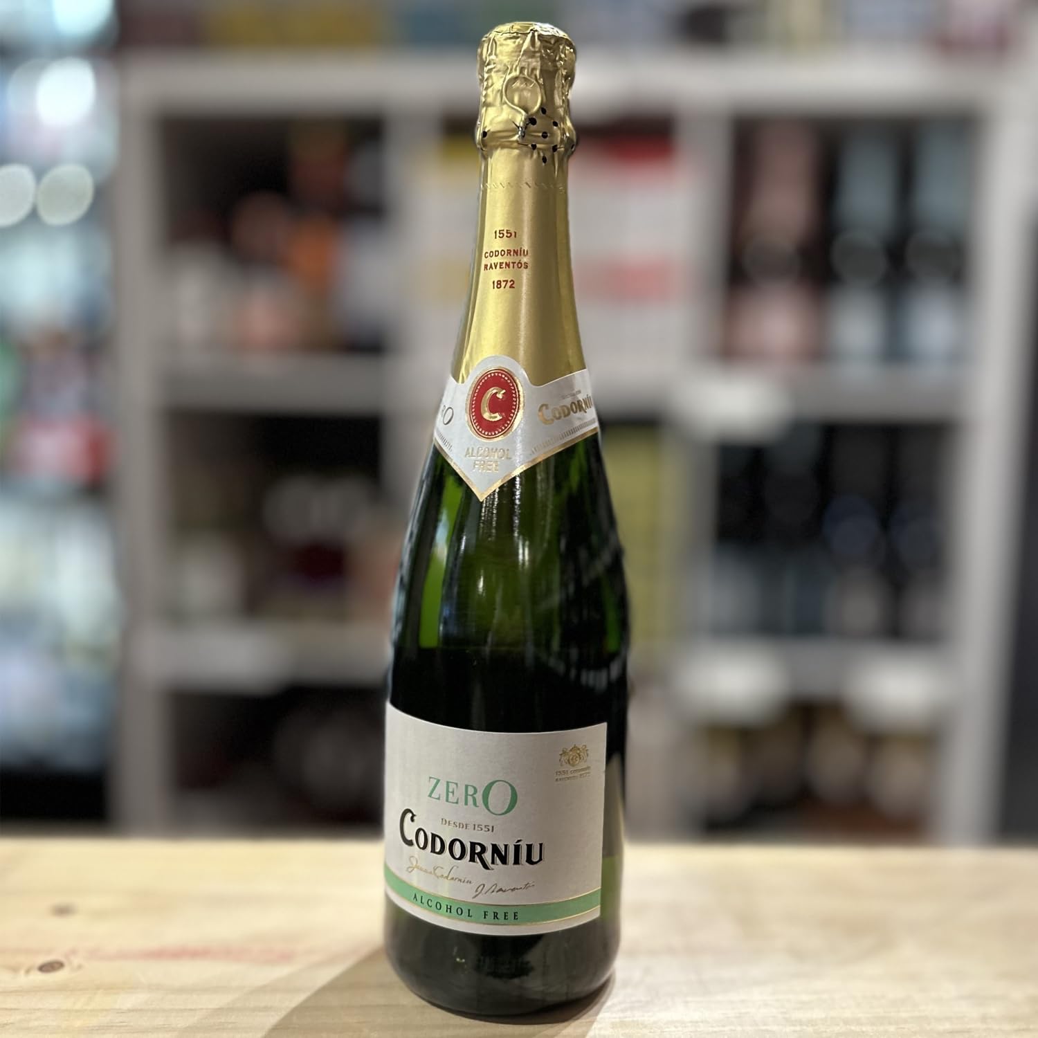 Champagne frizzante analcolico Codorníu Zero Brut Premium Dealcolizzato 750 ml | CONFEZIONE DA 6