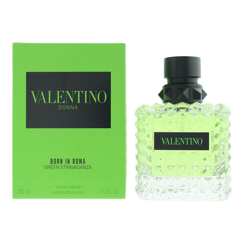 Valentino Donna Born In Roma Green Stravaganza for Women - 3.4 oz EDP Spray, Floral Fragrance · v3